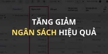 Cách tăng giảm ngân sách Facebook Ads hiệu quả